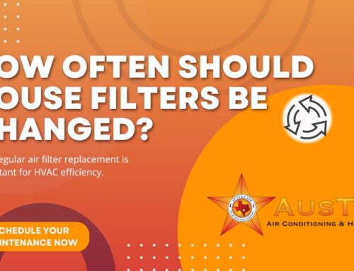 How often should house filters be changed?